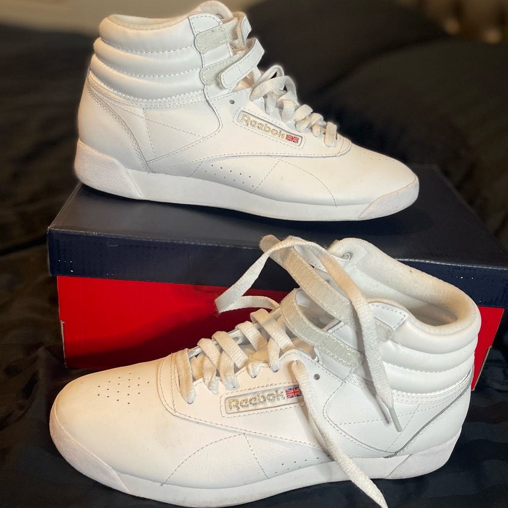 Reebok White High-Top Women's Sneakers